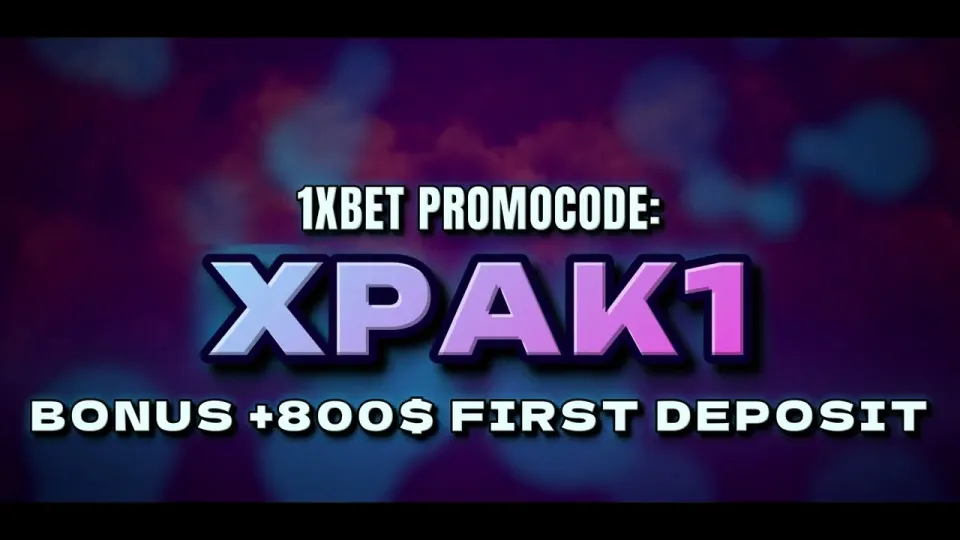 How to enter the XPAK1 promo code at 1xBet and what it does for your first deposit